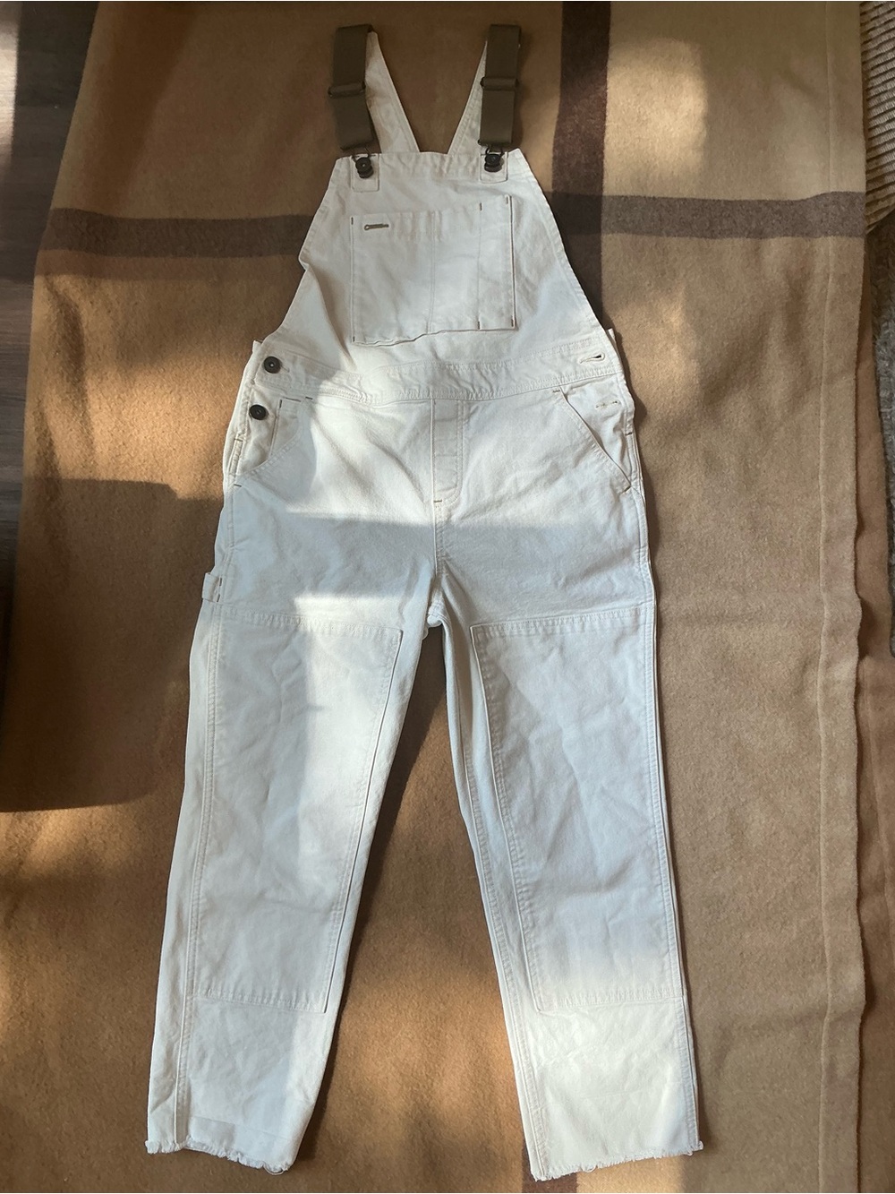 REI Co-Op Trailsmith Hiking Overalls, Canvas Denim w Adjustable Straps